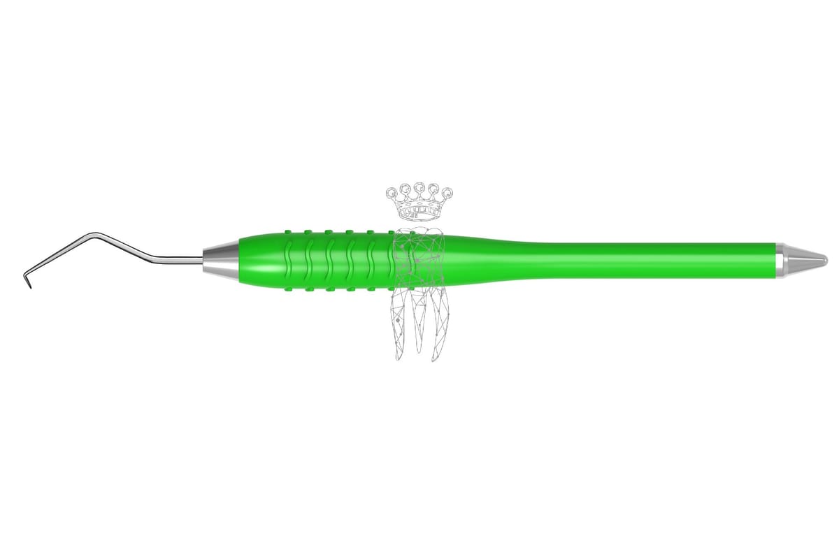 Zahnsonde einendig Häkchen Fig. 17 Colori-Silicon – Carl Martin, Sonden