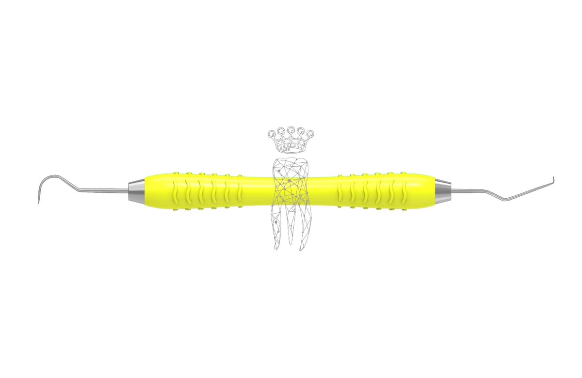 Zahnsonde d.e. fein Häkchen - Kuhhorn Colori-Silicon – Carl Martin, Explorers
