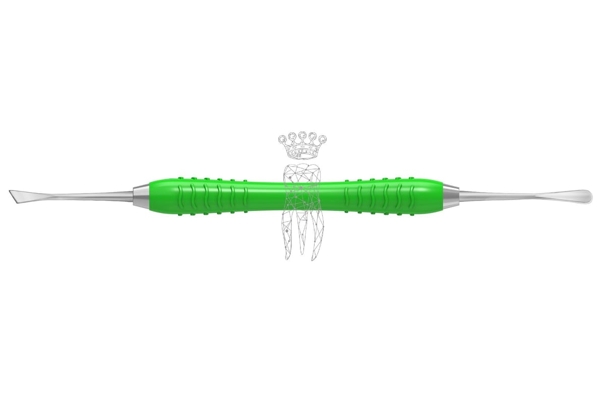 Raspatorium GLICKMAN Colori-Silicon Klinge 4.0mm / Raspa: 4.0mm – Carl Martin, Raspatorien - Elevatorien