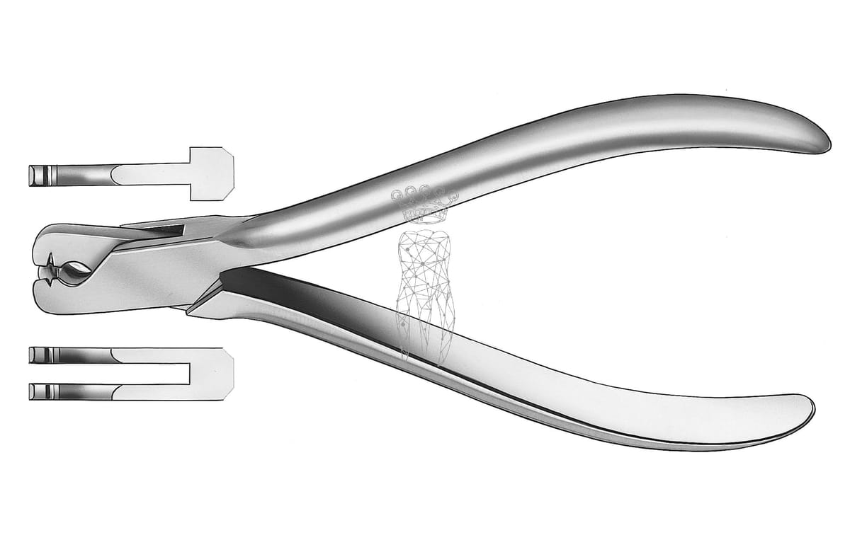 Bügelbiegezange Aderer RS max. 1.5 x 0,75mm – Carl Martin, Laboratory Pliers