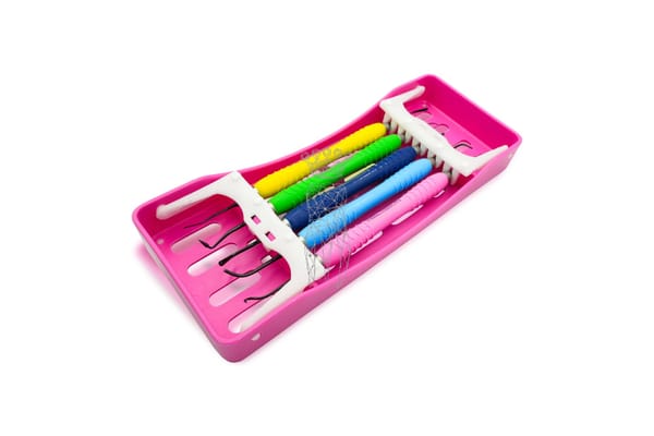 PolyFill Composit Set Anterior Tray pink 3030-S-PK - Colori-Silicon BlackPlasma