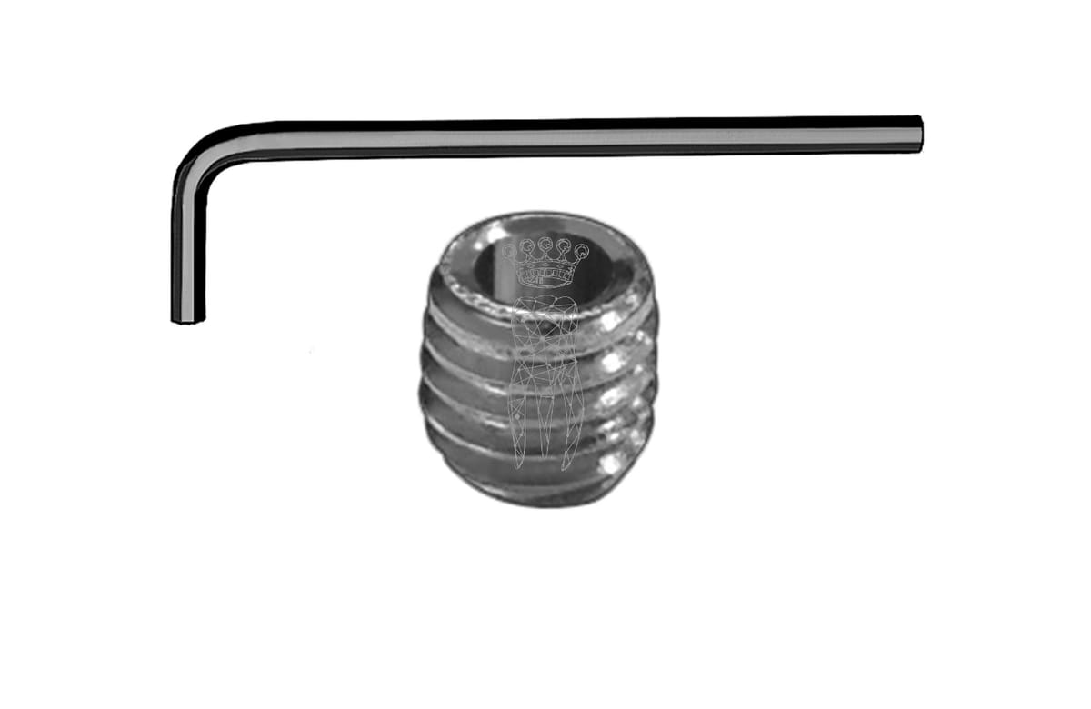 Schraube + Inbusschlüssel für OLS-1321 – Carl Martin, Accessories