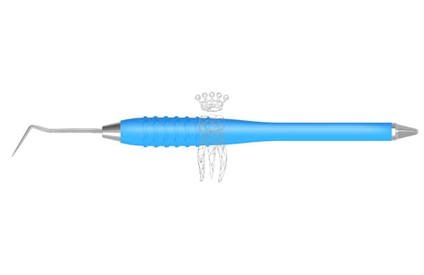 Zahnsonde einendig Standard Fig. 9 Colori-Silicon