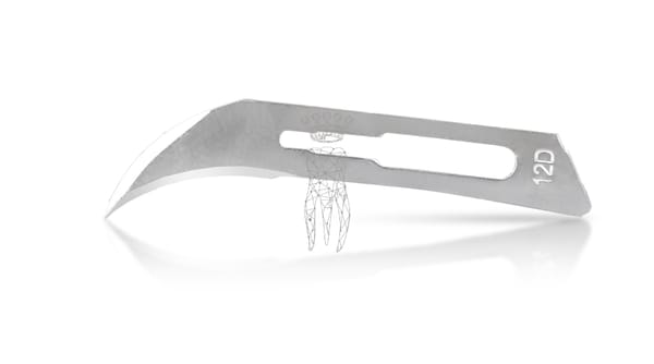 Skalpellklingen 100 Stück Carbon Steel