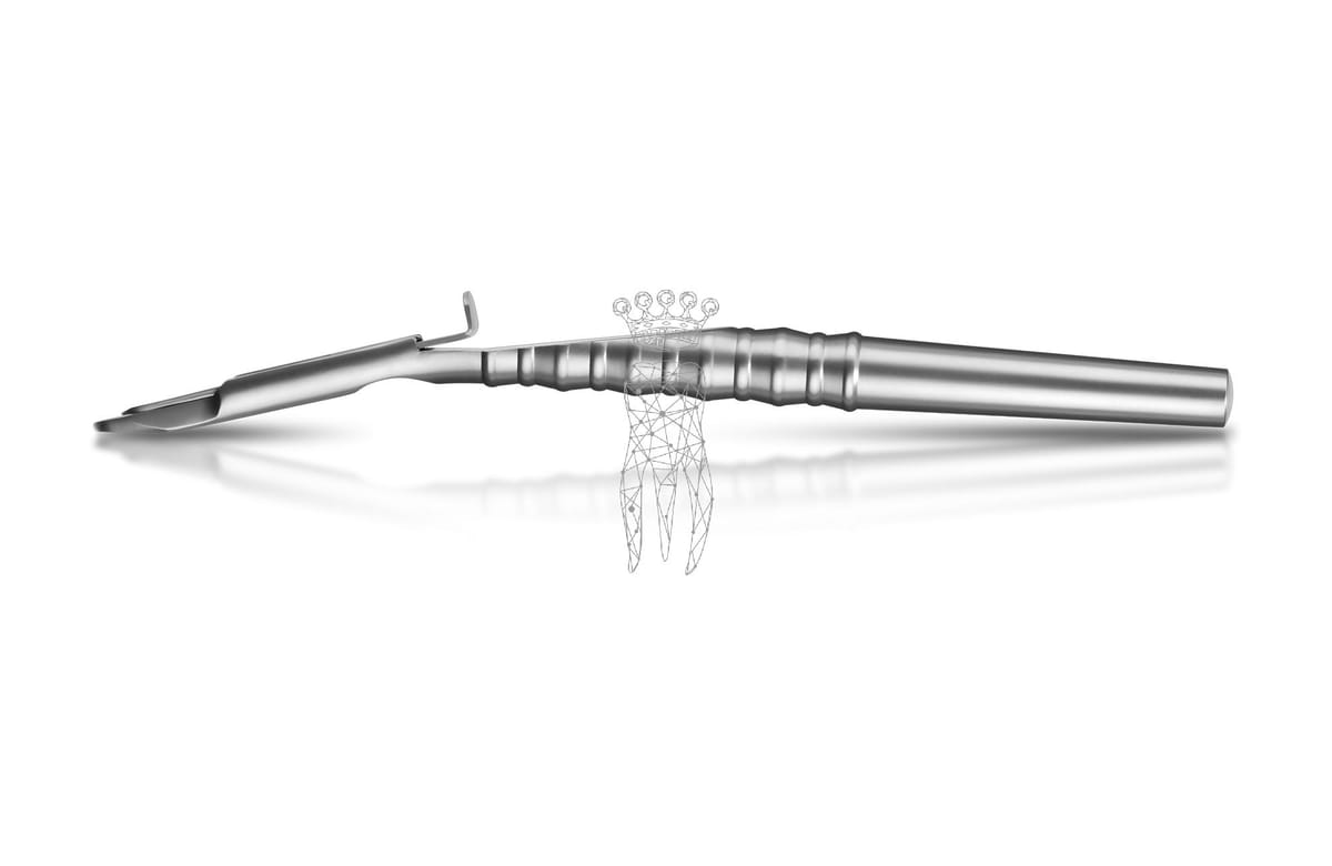 Knochenschaber gebogen incl. 1 Klinge LiquidSteel – Carl Martin, Systemunabhängige Instrumente und Zubehör