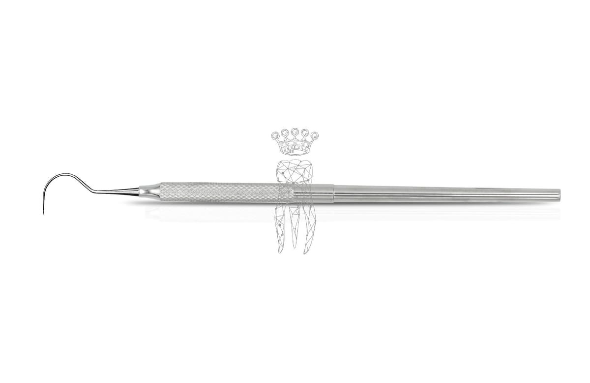 Zahnsonde SENSITIVE Kuhhorn Rundgriff – Carl Martin, Sonden