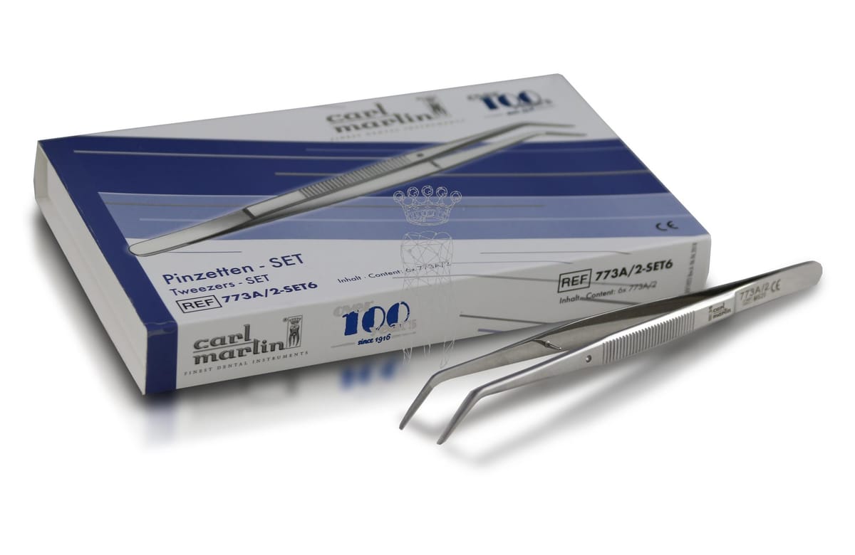 6er SET Pinzetten College – Carl Martin, Tweezers