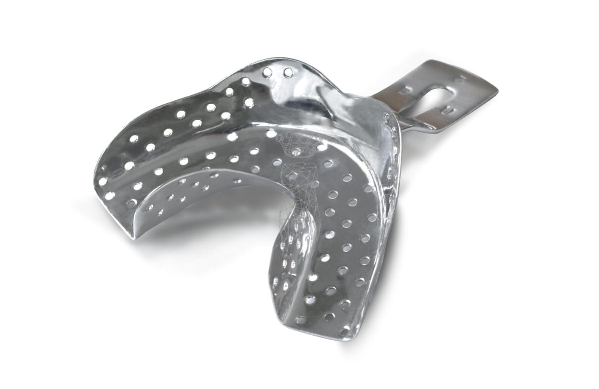 Abdrucklöffel Ehricke bezahnt UK gelocht – Carl Martin, Disposable Impression Trays