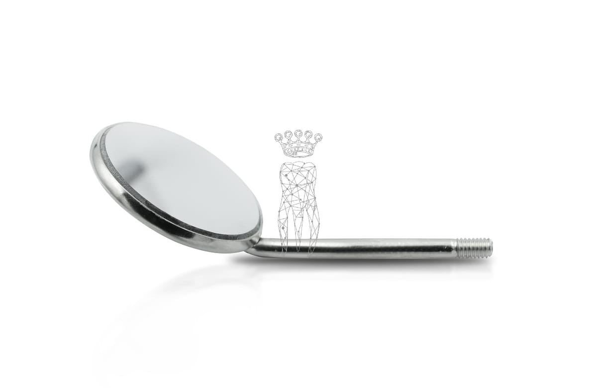 Mundspiegel Front-Surface 12 Stk. - plan - Ø 24mm – Carl Martin, Mouth Mirrors and Accessories