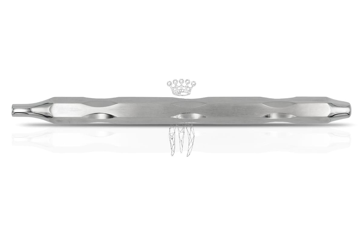 Mundspiegelgriff Ergoform hohl rostfrei 13cm Gewinde M2.5mm – Carl Martin, Mouth Mirrors and Accessories