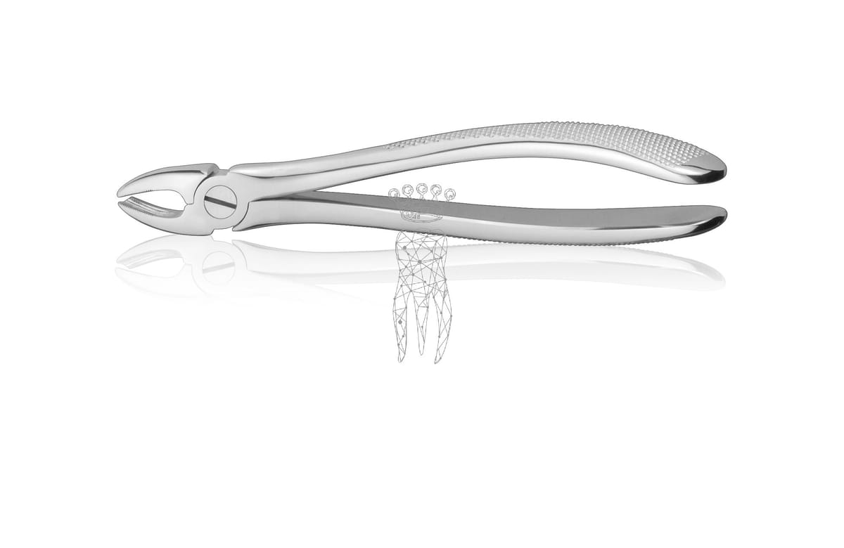 Zahnzange Haftprofil OK Premolaren – Carl Martin, Extraction Forceps Upper Jaw