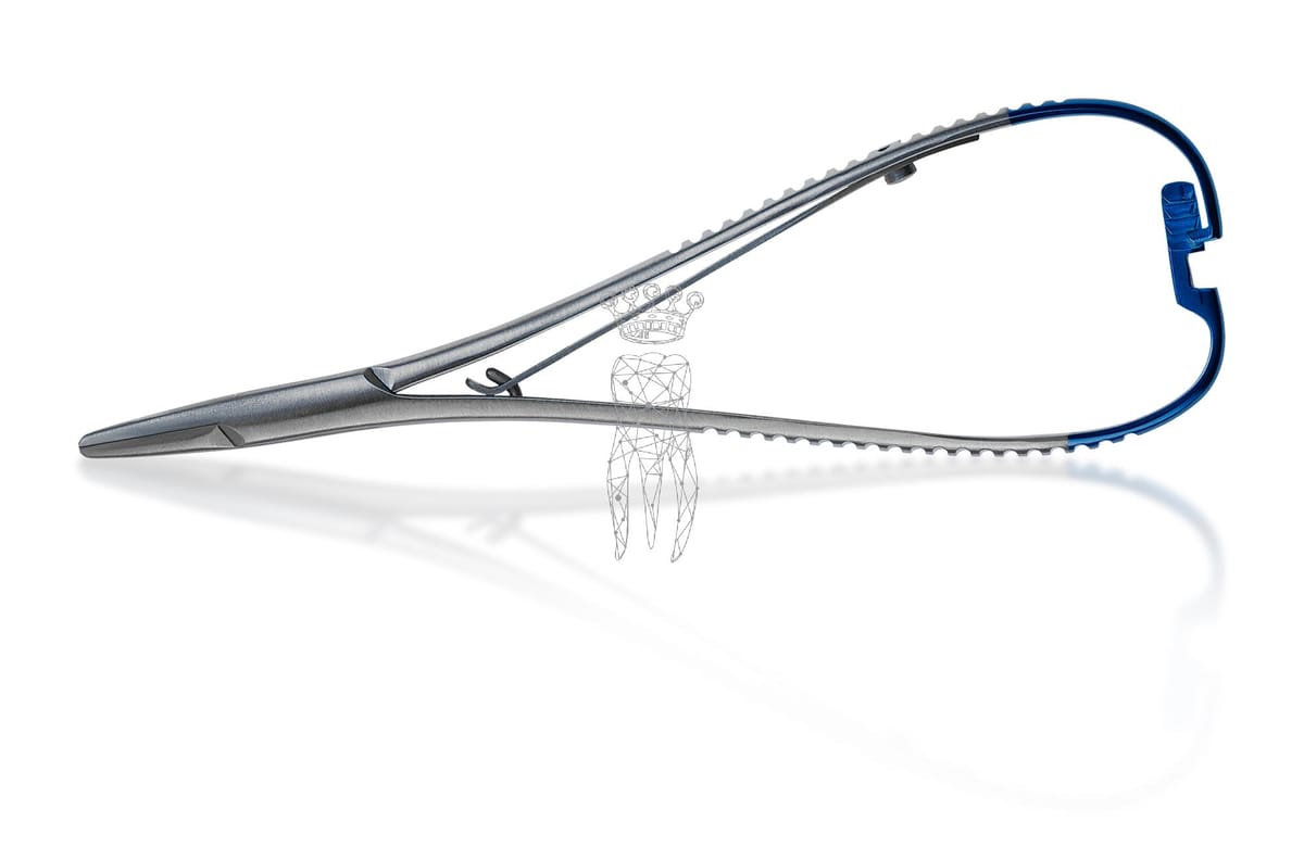 Nadelhalter Lichtenberg 14cm RH RH-Beschichtung – Carl Martin, Accessories for Suture Materials