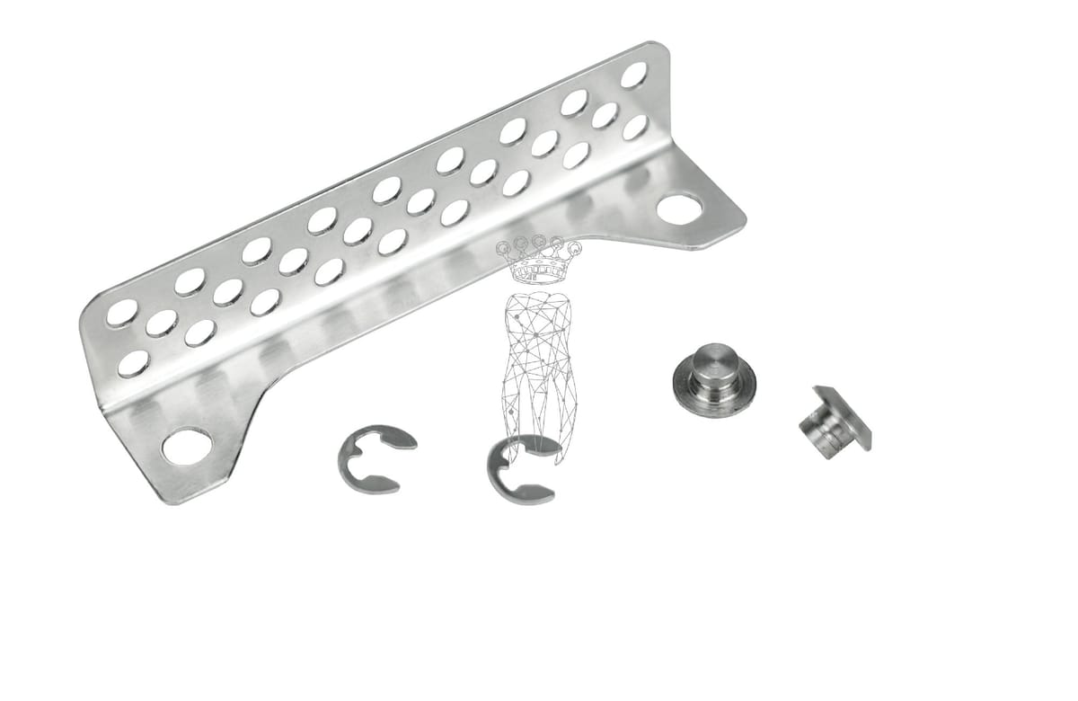 Separator SET für 3029C-S-TRAY 1xSeparator/2xBolzen/2xS-Ring – Carl Martin, Trays, Sterilcontainer und Zubehör