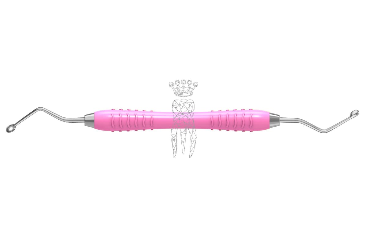 Scharfer Löffel Hemingway oval 3.5/5.5mm Colori-Silicon – Carl Martin, Sonstige chirurgische Instrumente