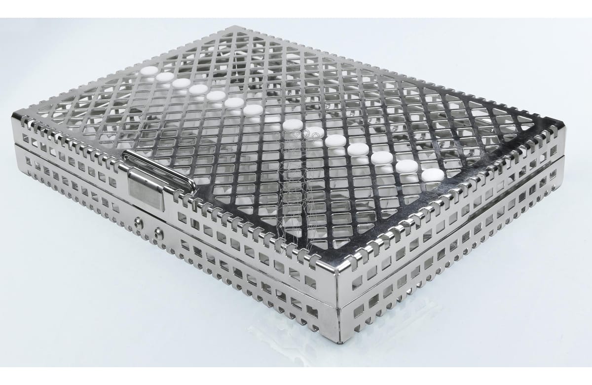 Steri-Wash-Tray 280x190x34mm Silikone weiß – Carl Martin, Trays, Sterilization Containers and Accessories