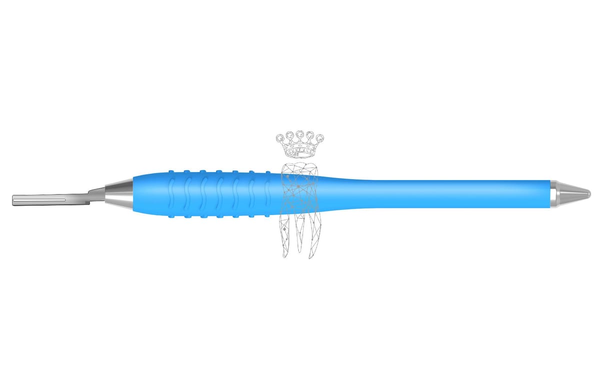 Skalpellklingenhalter für Klingen 10,11, 12,12D,15,15C - Colori-Silicon – Carl Martin, Scalpels and Accessories