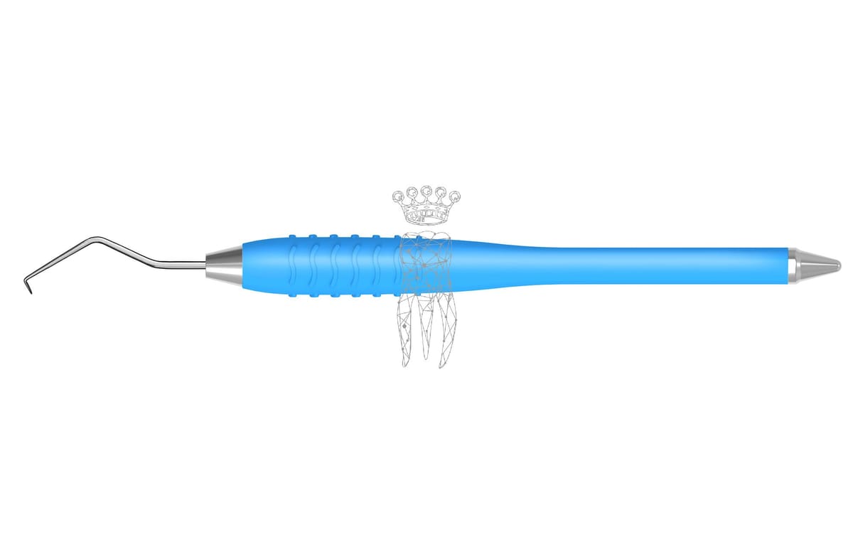 Zahnsonde einendig Häkchen Fig. 17 Colori-Silicon – Carl Martin, Sonden