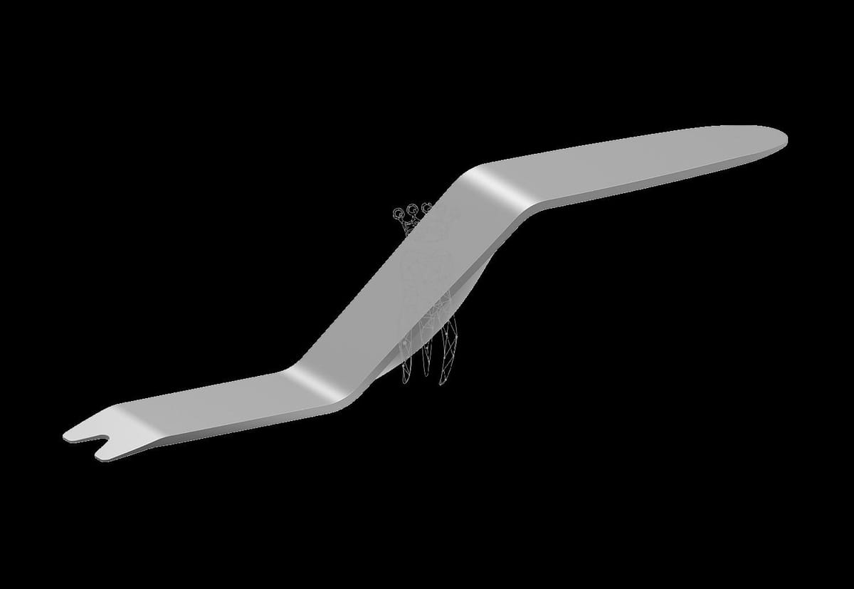 Zygoma Retractor acc. ARMANDO LOPES – Carl Martin, Wangenhalter - Wundhaken