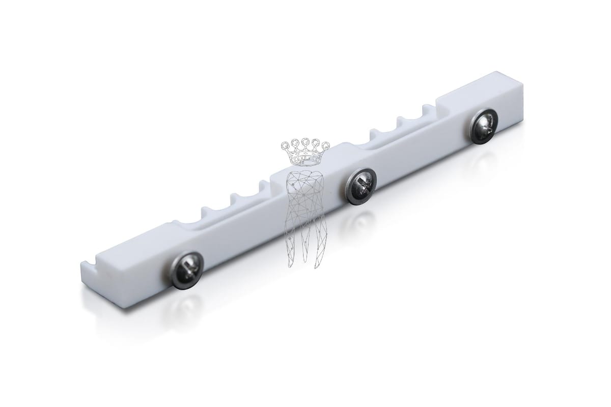 PTFE Block 16cm 14 Instrumente incl. 3 Schrauben – Carl Martin, Trays, Sterilization Containers and Accessories