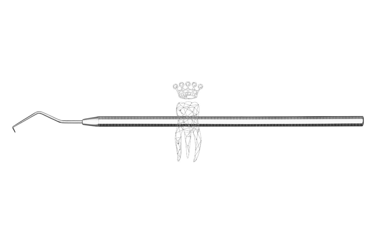 Zahnsonde Häkchen Oktagonal-Griff – Carl Martin, Sonden