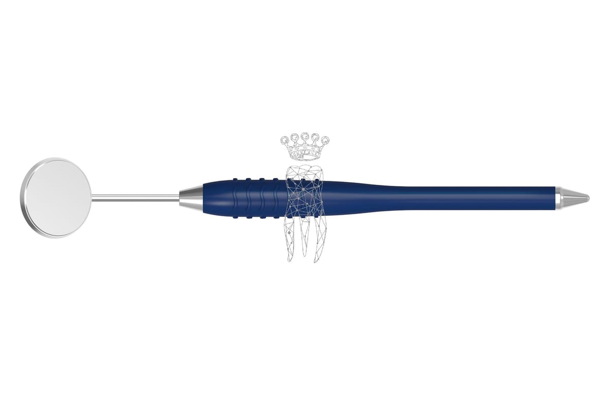 Mundspiegelgriff 12cm cone socket Colori-Silicon – Carl Martin, Mouth Mirrors and Accessories