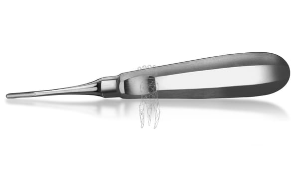 Luxationsinsinstrument gebogen 3.0mm