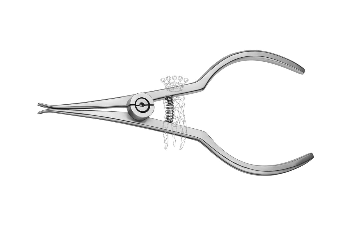 Ligaturenspreizzange COON 16cm zum Einbringen v. Ligaturendrähten – Carl Martin, Pliers