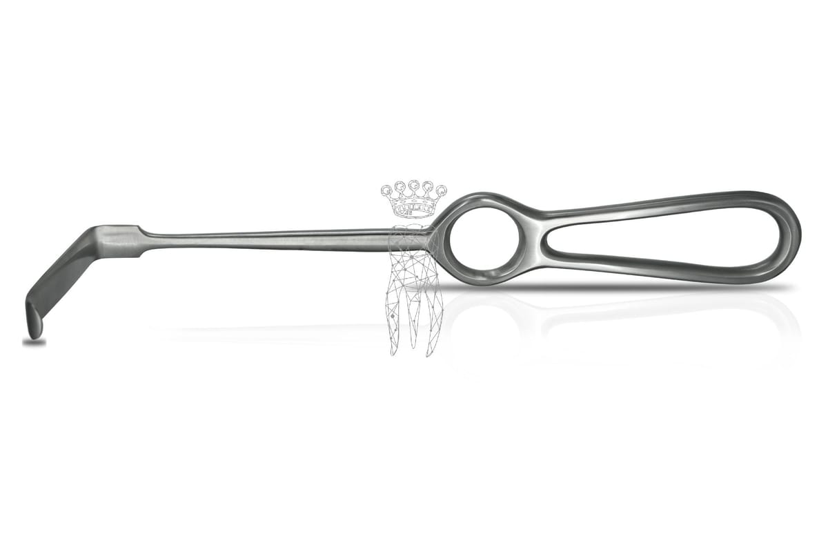 Wundhaken Langenbeck 60x11mm – Carl Martin, Cheek Retractors - Wound Retractors