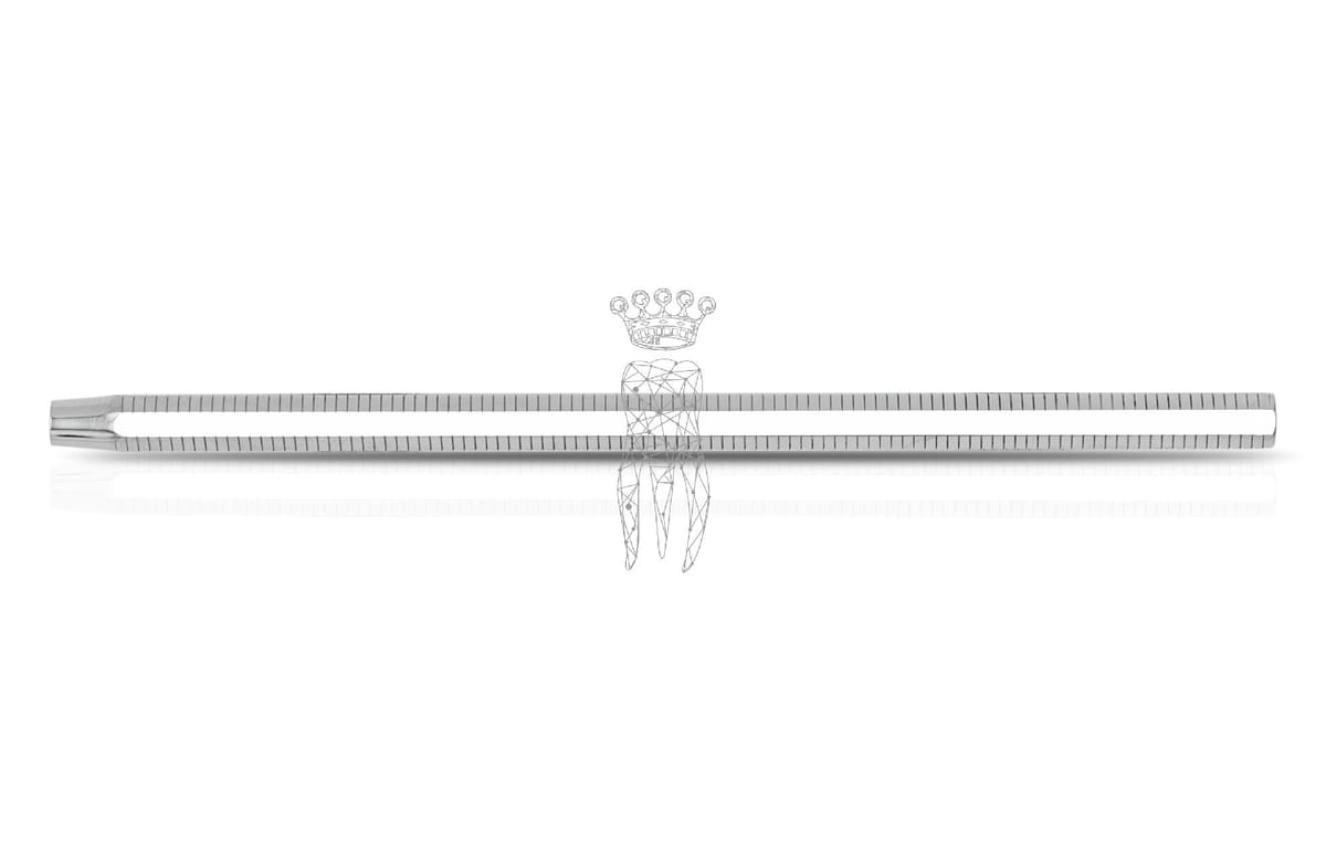 Mundspiegelgriff 8-kant massiv rostfrei Gewinde M2.5mm – Carl Martin, Mouth Mirrors and Accessories