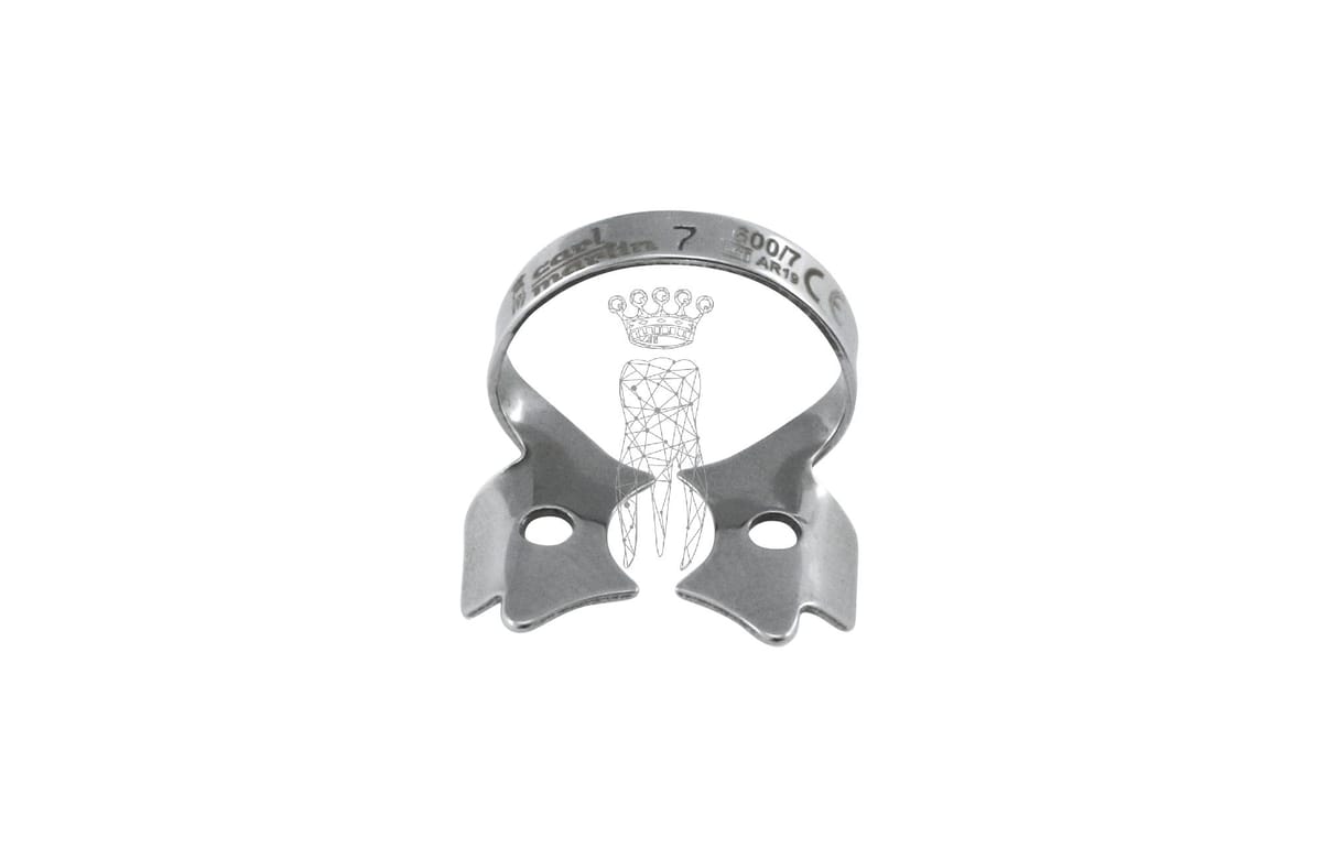 Kofferdamklammer #7 UK-Molar – Carl Martin, Rubber Dam Clamps