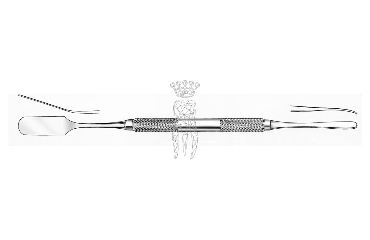 Raspatorium PRICHARD Spatel 11x28mm / 5mm – Carl Martin, Periosteal Elevators - Elevators