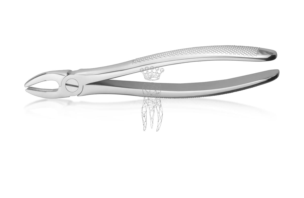 Zahnzange Haftprofil OK-Schneide-/Eckzähne – Carl Martin, Extraction Forceps Upper Jaw