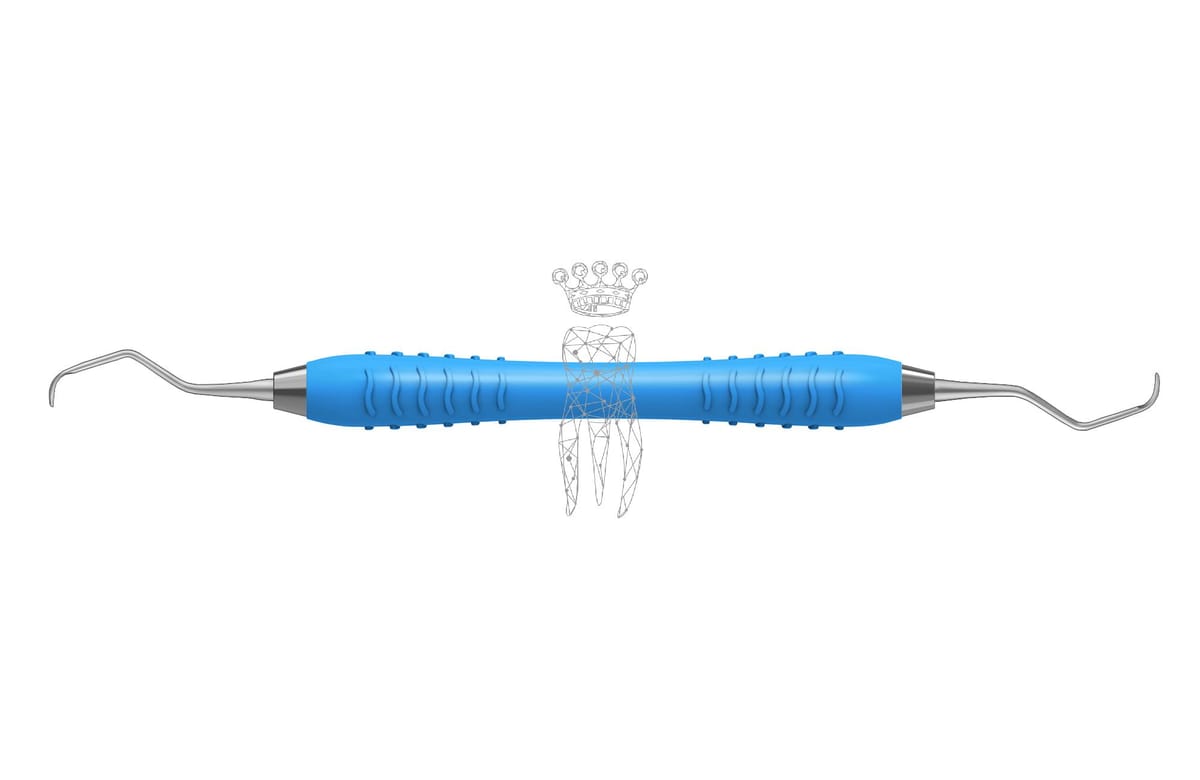 Kürette Gracey Colori-Silicon LiquidSteel – Carl Martin, Curettes