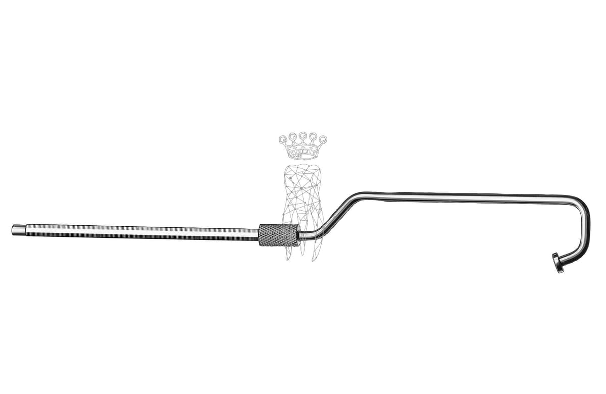 Kronenentferner mit 3 Ansätzen – Carl Martin, Crown Cutters, Amalgam Removers