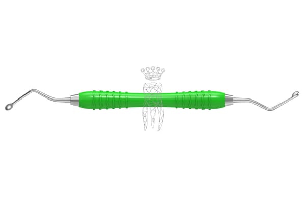 Scharfer Löffel Hemingway oval 3.5/5.5mm Colori-Silicon