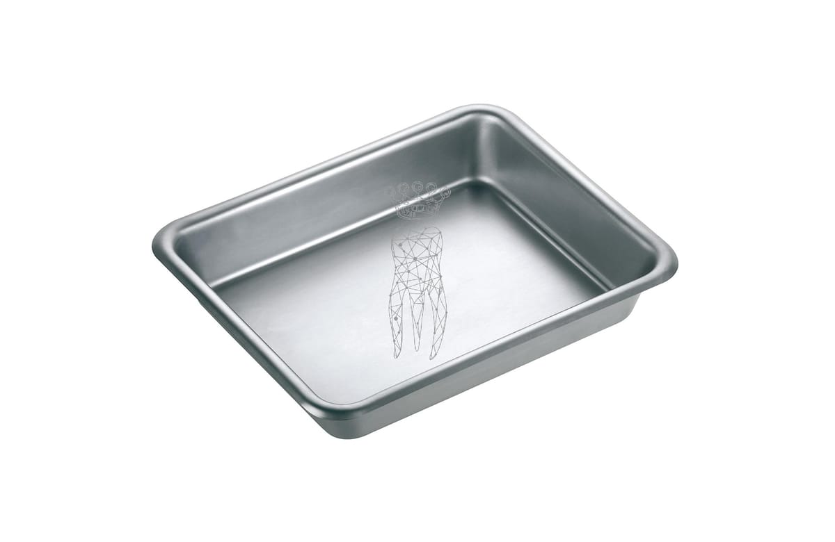 Mehrzweckschale Edelstahl 235 x 190 x 40mm – Carl Martin, Trays, Sterilization Containers and Accessories