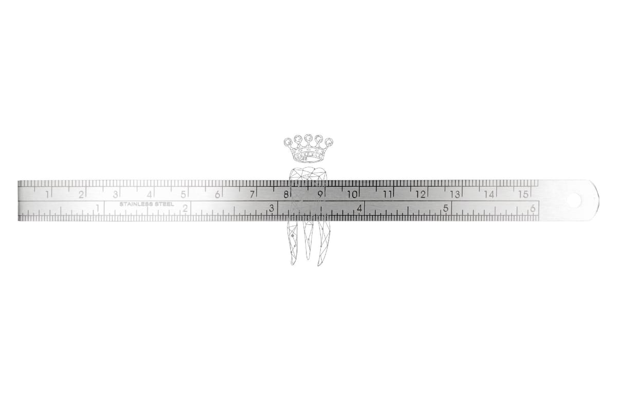 Lineal Edelstahl rostfrei – Carl Martin, Messinstrumente