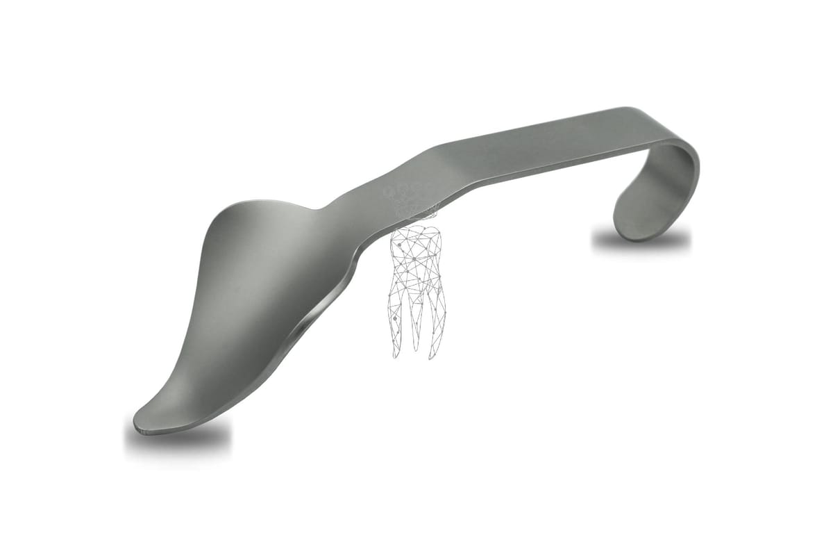Spezial Retraktor mit Mikro Zahnung – Carl Martin, Cheek Retractors - Wound Retractors