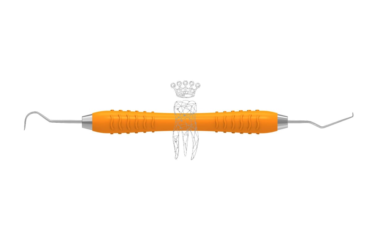 Zahnsonde d.e. fein Häkchen - Kuhhorn Colori-Silicon – Carl Martin, Explorers