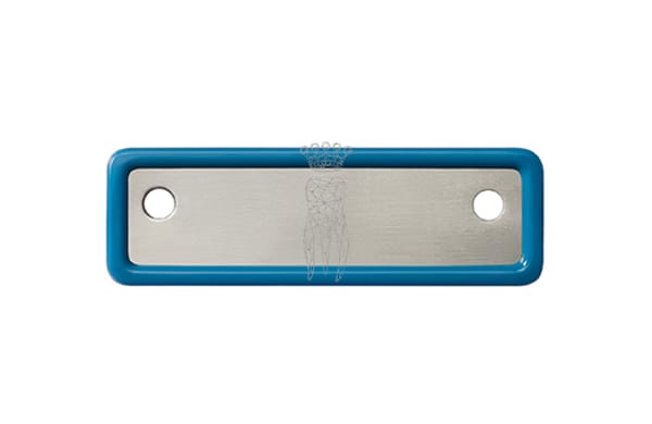 Kennzeichnungsschild hellblau für Steri-Wash-Trays 3029