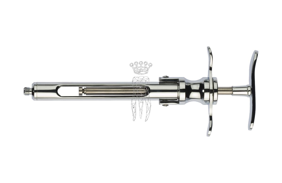 Zylinderampullenspritze 2.2ml - Krücke IT-Gewinde - ohne Selbstaspiration – Carl Martin, Cartridge Syringes