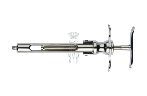 Zylinderampullenspritze 2.2ml - Krücke IT-Gewinde - ohne Selbstaspiration