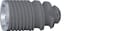 tioLogic® TWINFIT implant, ø 3.7 mm, L 7.0 mm 343-037-07