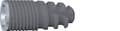 tioLogic® TWINFIT implant, ø 3.7 mm, L 9.0 mm 343-037-09