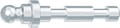 Ball abutment laboratory implant, ø 2.25 mm 386-614-00