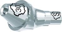 tioLogic® TWINFIT 4Base abutment S, conical, GH 3.2 mm, 30°, incl. AnoTite screw 346-146-01