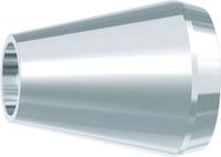 tioLogic® TWINFIT 4Base cap titanium, lasering technique, incl. AnoTite screw 346-424-00