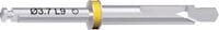 pOsition stepped countersink, ø 3.7 mm, L 9.0 mm 382-337-09