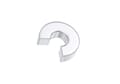 Spacer ring 1 mm, open, for Herbst TS + SUS 607-103-11 – DENTAURUM, Zubehör