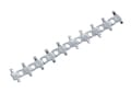 Double hook, wide, on strip 750-603-00